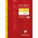 Clairefontaine Metric Binder Inserts A4 9 Holes Double 100 Pages French Ruled