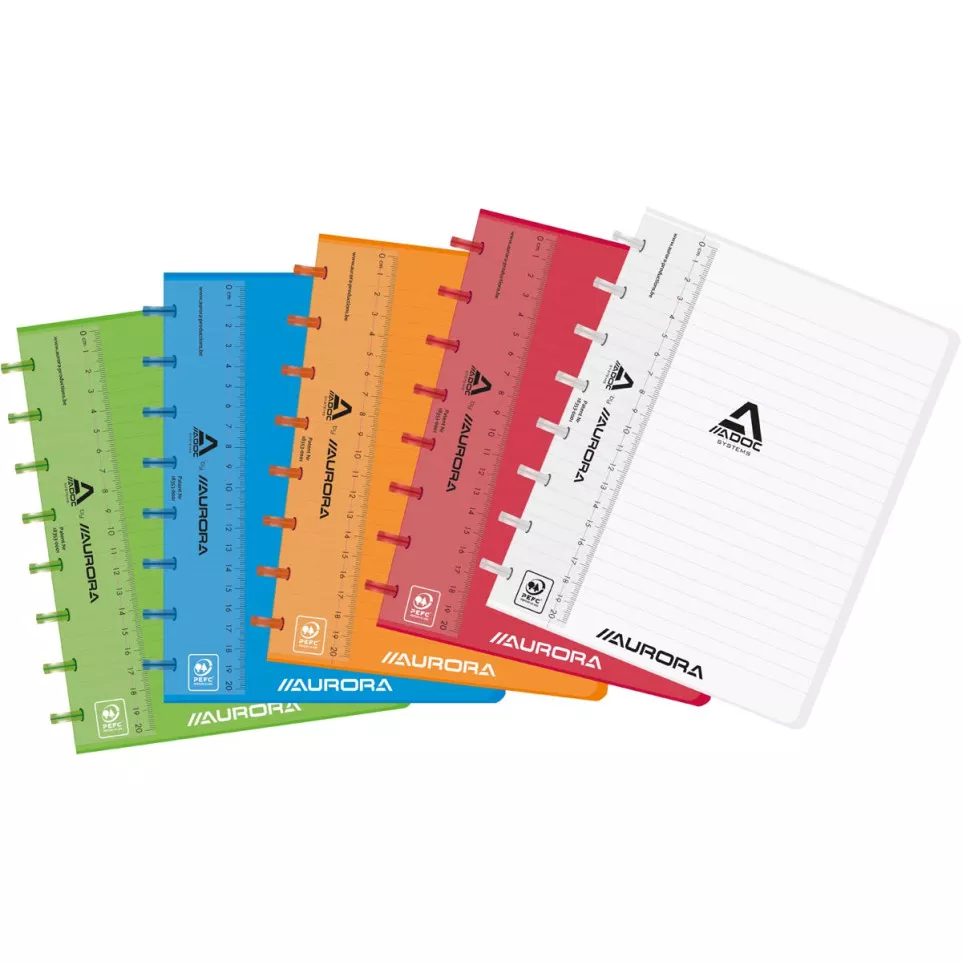 Adoc schrift Colorlines ft A5, gelijnd