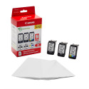 Canon photo value pack 2 x PG-545XL + 1 x CL-546XL, 300 - 400 pages, OEM 8286B015, 4 couleurs