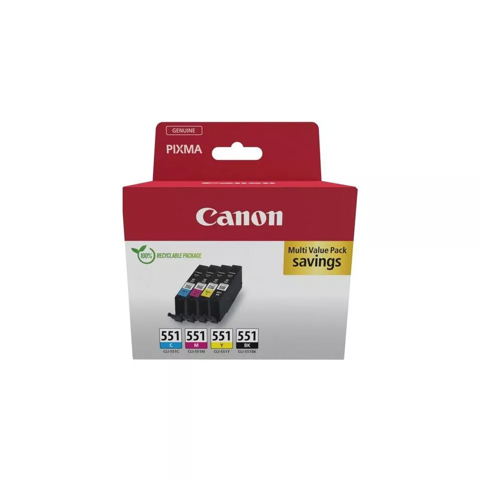 Canon inktcartridge CLI-551, 300-500...