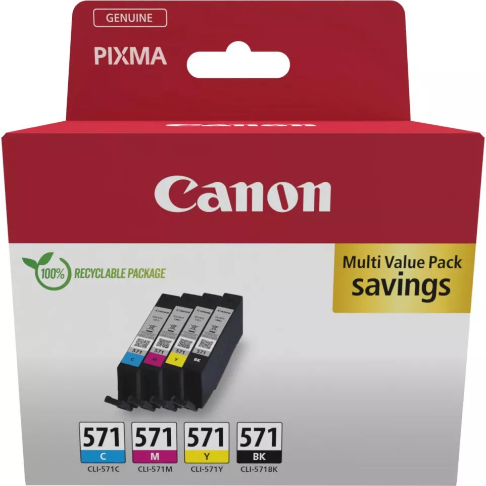 Canon cartouche d'encre CLI-571, 345...
