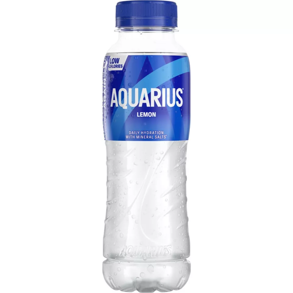 Aquarius Lemon frisdrank, fles van 33...