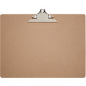 MAUL klemplaat Classic, hardboard karton, A3 liggend, bruin