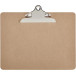 MAUL klemplaat Classic, hardboard karton, A4 liggend, bruin