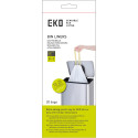 Eko sac à ordures avec cordon, 18-28 litres, blanc, 1 rouleau, 20 sacs