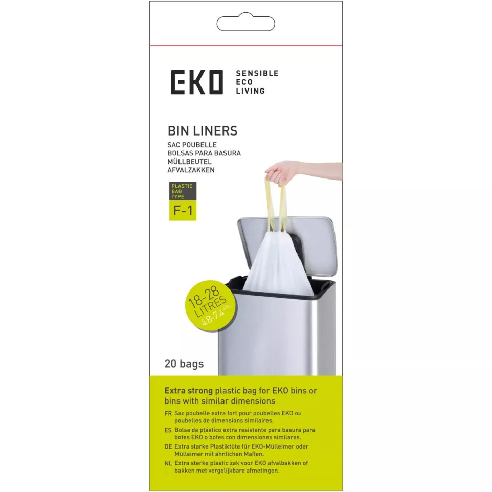 Eko sac à ordures avec cordon, 18-28...