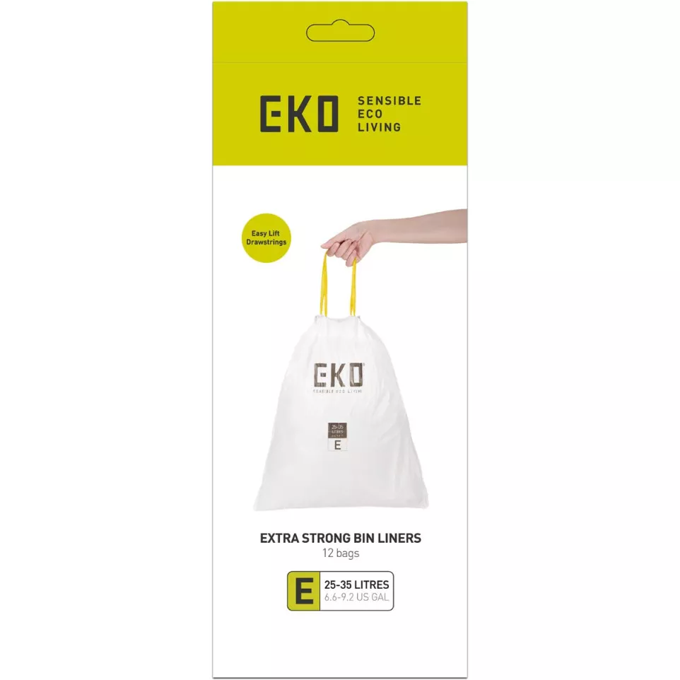 Eko sac à ordures avec cordon, 25-35...