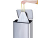 EKO Drawstring Trash Bags, 7-9 Liters, White, 1 Roll, 25 Bags
