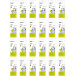 Eko vuilniszakken met trekbandsluiting, 3-6 liter, wit,  1 rol, 30 zakken