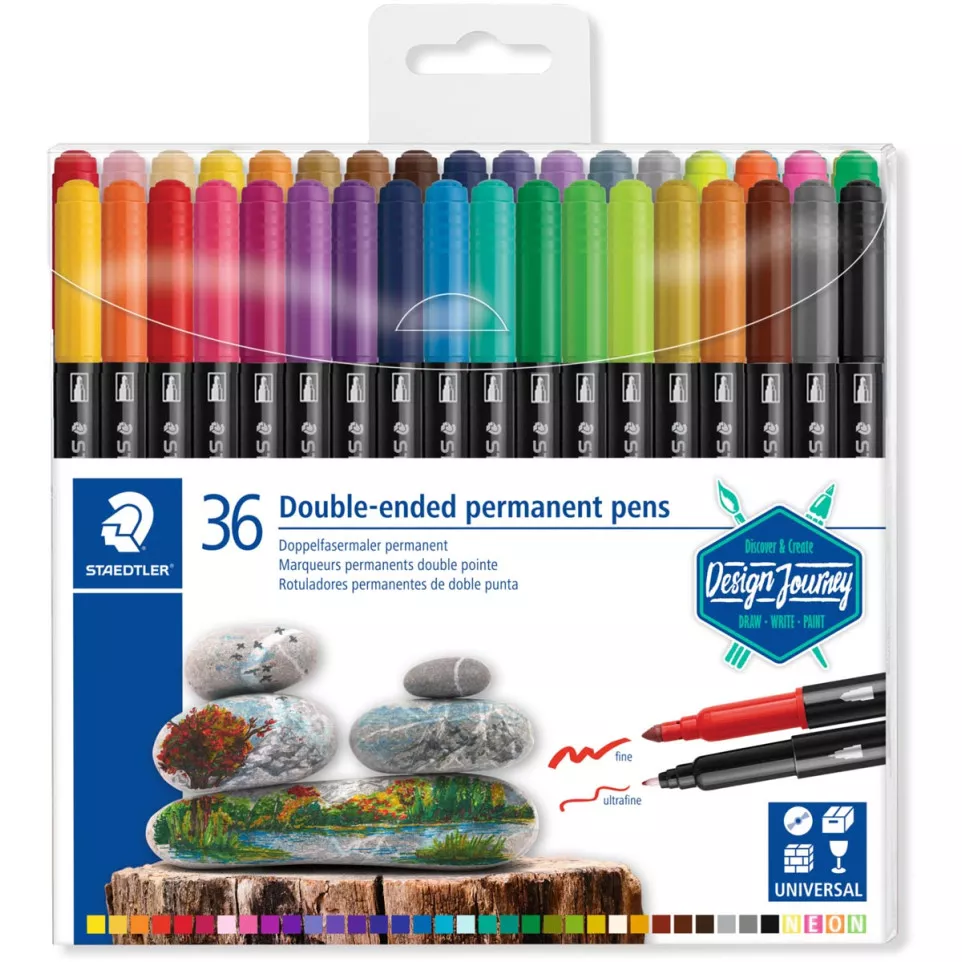 Staedtler permanent marker,dubbele...