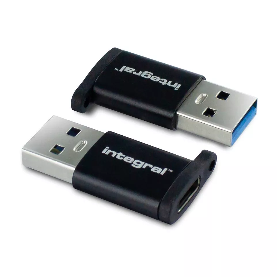 Integral adapter USB-C naar USB-A,...