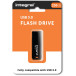 Integral USB stick 3.0 Black, 256 GB, zwart