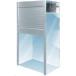Volet vertical à ressort Boxmilano ALU Alumatt 500mm / pce