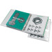 GBC Organise pochette à plastifier ft A4, 150 microns (2 x 75 microns), perforée, paquet de 100 pièces