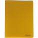 Bronyl A4 Polypropylene Sheet Protectors 50 Pack Mustard Yellow