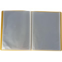 Bronyl A4 Polypropylene Sheet Protectors 50 Pack Mustard Yellow