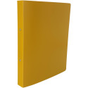 Bronyl Nature 2-Ring Binder for A4 Sheets Polypropylene 25 mm Rings Mustard Yellow