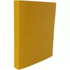 Bronyl Nature 2-Ring Binder for A4 Sheets Polypropylene 25 mm Rings Mustard Yellow