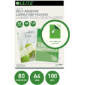 Leitz self-adhesive laminating pouches A4 160 microns (2 x 80 microns) pack of 100
