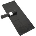 Vuilniszak ft 60 x 80 x 0.02 cm, zwart, HDPE, 20 x rol van 20 stuks
