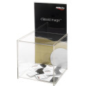 Deflecto Idea Box with Document Holder, 33.8 x 21.5 x 21.3 cm