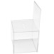 Deflecto Idea Box with Document Holder, 33.8 x 21.5 x 21.3 cm