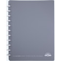 Atoma Eco schrift, ft A4 +, 120 bladzijden, commercieel geruit, met 6 tabbladen en 5 showtassen, assorti