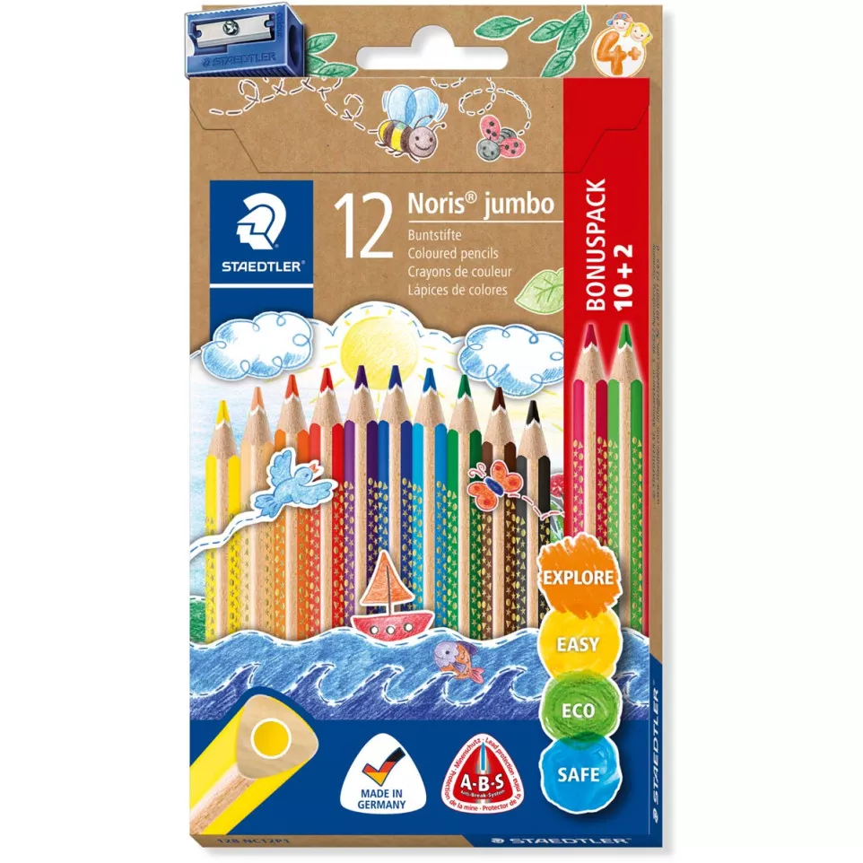 Staedtler Noris Jumbo crayons de...