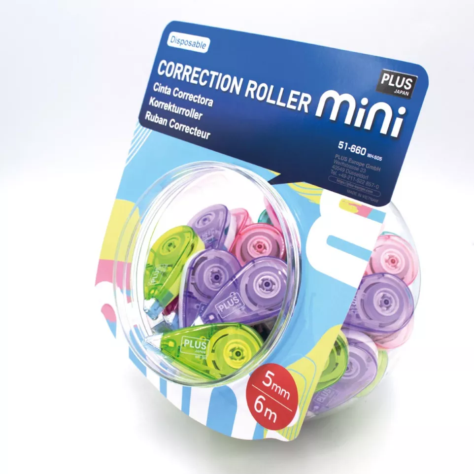 Plus Mini Pastel Correction Tape...