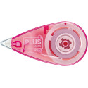 Plus correctieroller Mini Pastel, 6 m x 5 mm, display van 50 stuks in geassorteerde kleuren