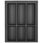 Orga-Box VII Basalt Gray Cutlery Tray for AvanTech YOU Drawers Height 101 and 139mm Depth 500mm