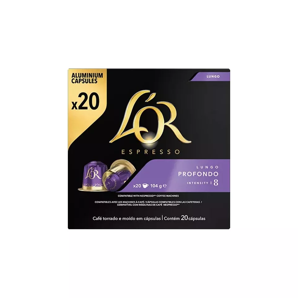 L'OR Lungo Profondo Coffee Capsules...