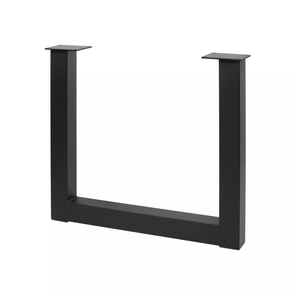 Tafelpoot Industria U-vorm 80x80mm...