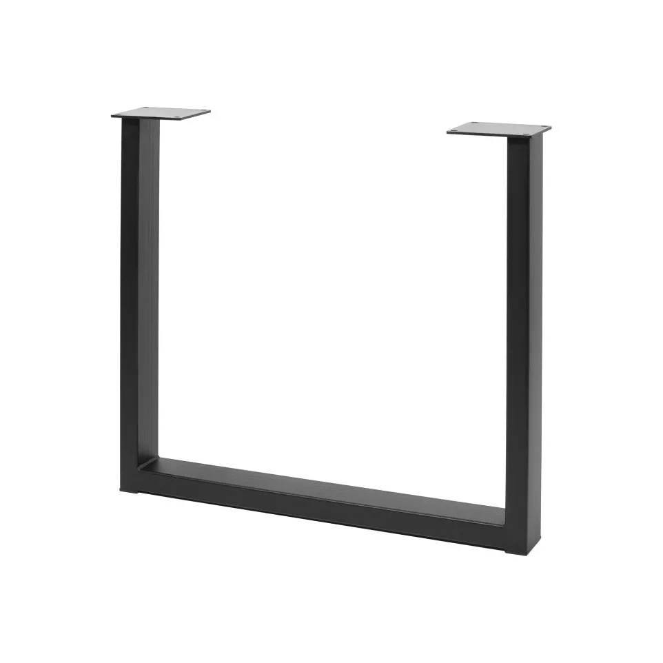 Industria U-Shaped Table Leg 80x40mm...
