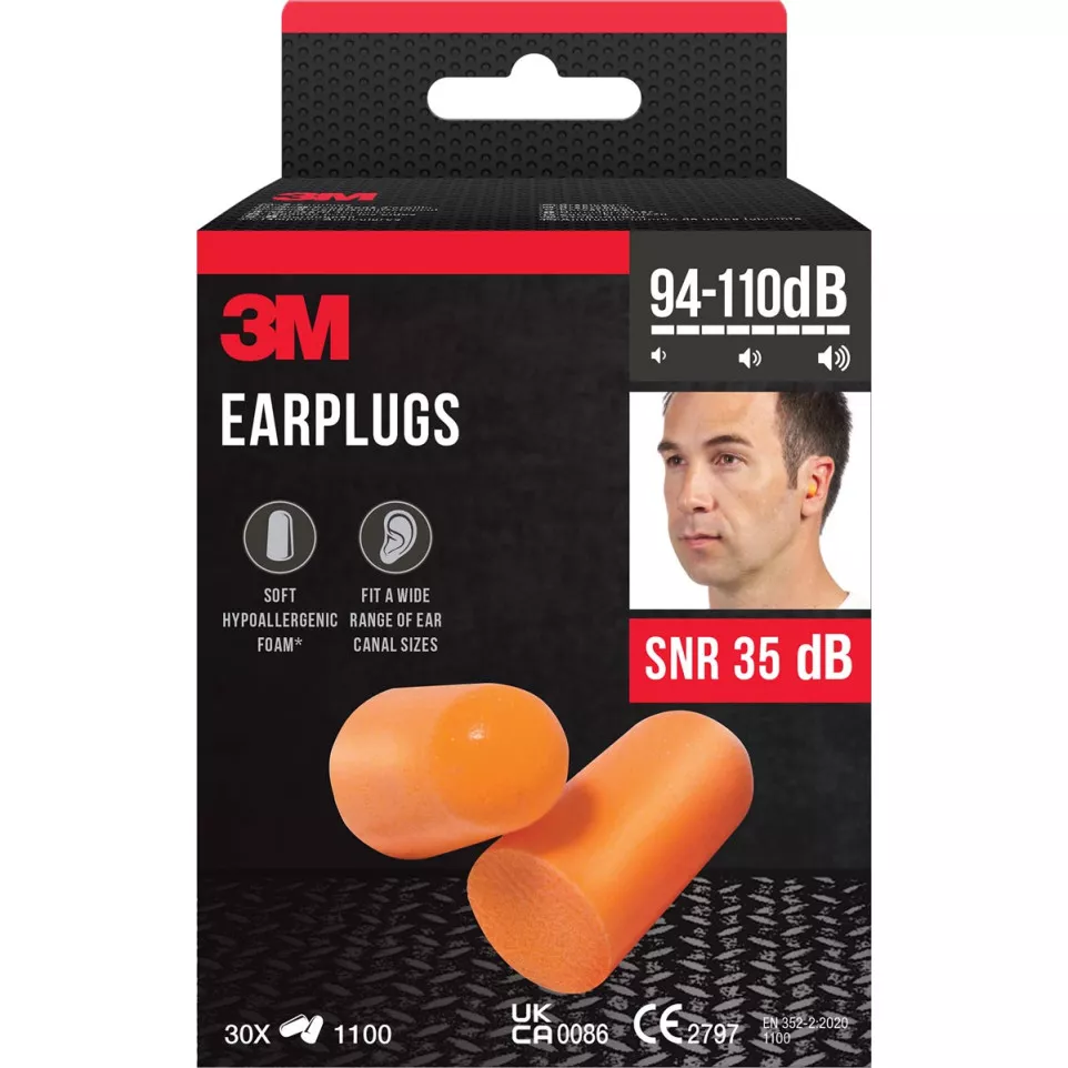 3M bouchons d'oreilles 1100,...