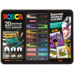 Posca paintmarkers, metalen...