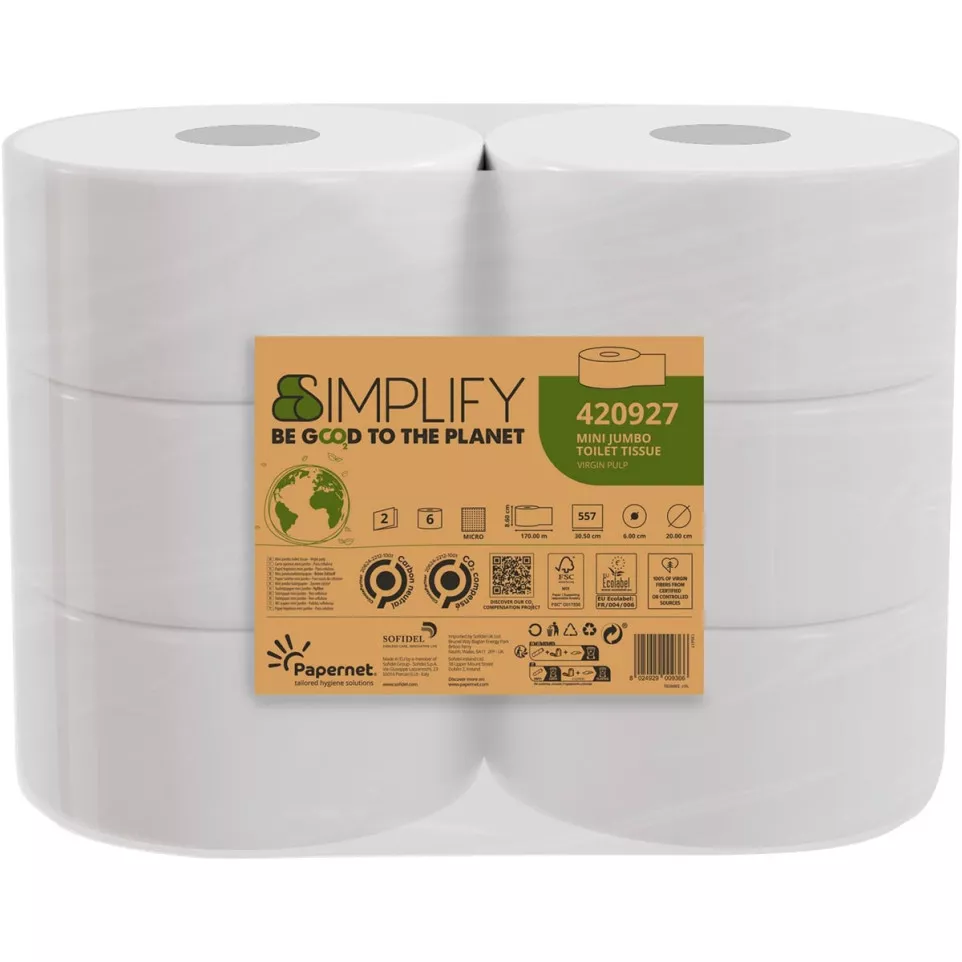 Papernet toiletpapier Simplify Mini...
