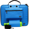 Yaka sac informatique pour ordinateurs portables de 15,6 pouces, bleu