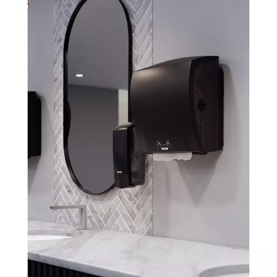 Katrin Paper Towel Dispenser 82070 Black