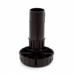 Zwarte meubelkrik 200mm...