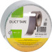 Q-CONNECT ducttape, ft 48 mm X 25 m, zilver