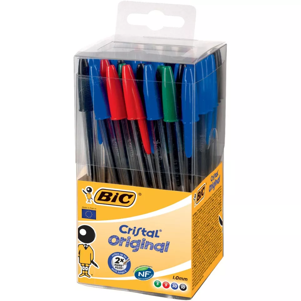 Bic balpen Cristal, doos met 50 stuks...