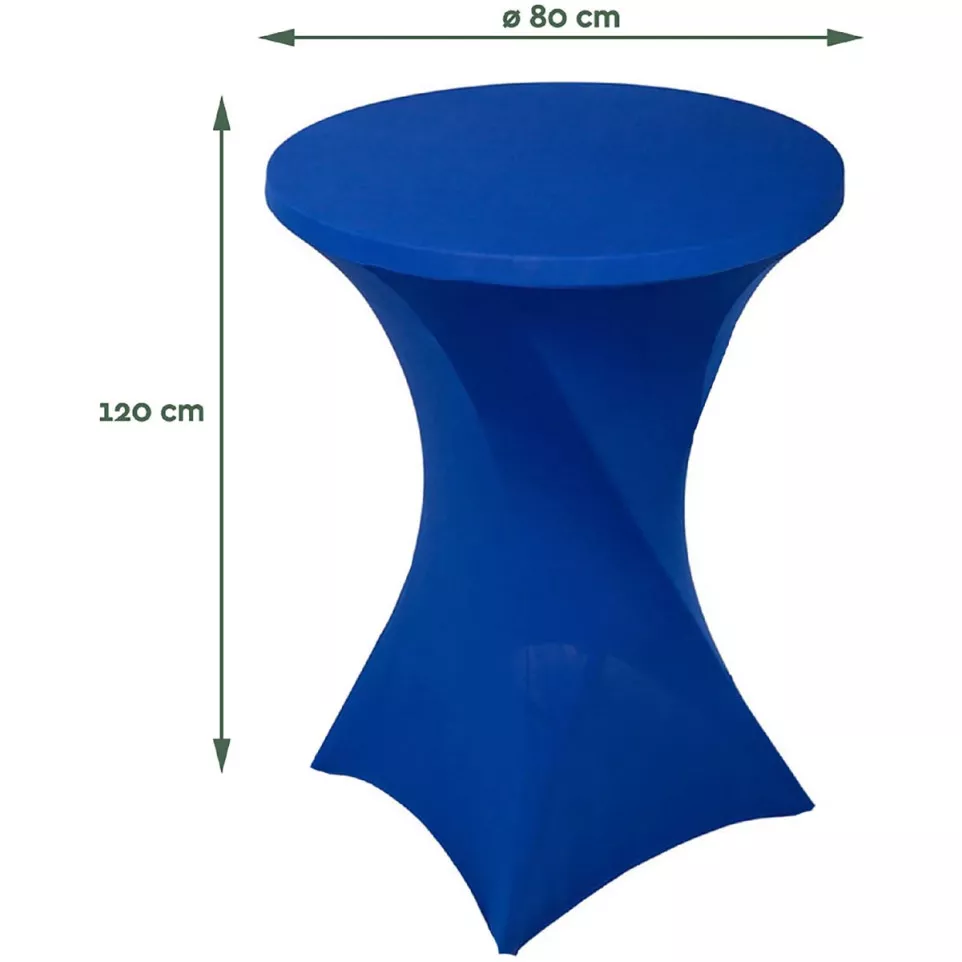 Housse pour table debout, diamètre 80...