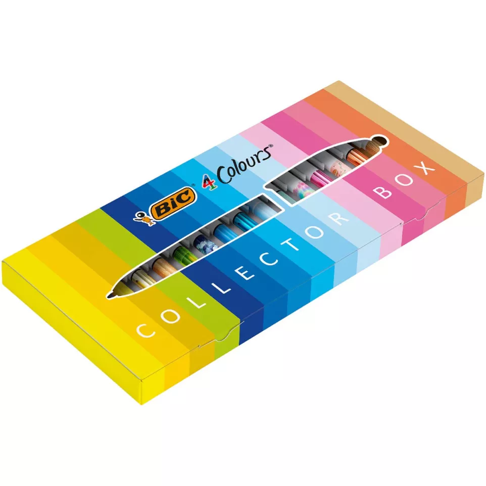 Bic 4 Colours Collector Box stylo...
