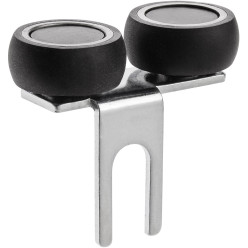 Set of 2 upper guide rollers for sliding doors NOVO S 18/4 LOCA 18/4 and NERO 18/4 max 50kg per panel per piece