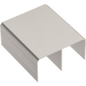 Rail de guidage supérieur double aluminium anodisé bronze pour coulissants ERGO 18, NOVO S 18 et 18/4, LOCA 18 et 18/4 longueur 