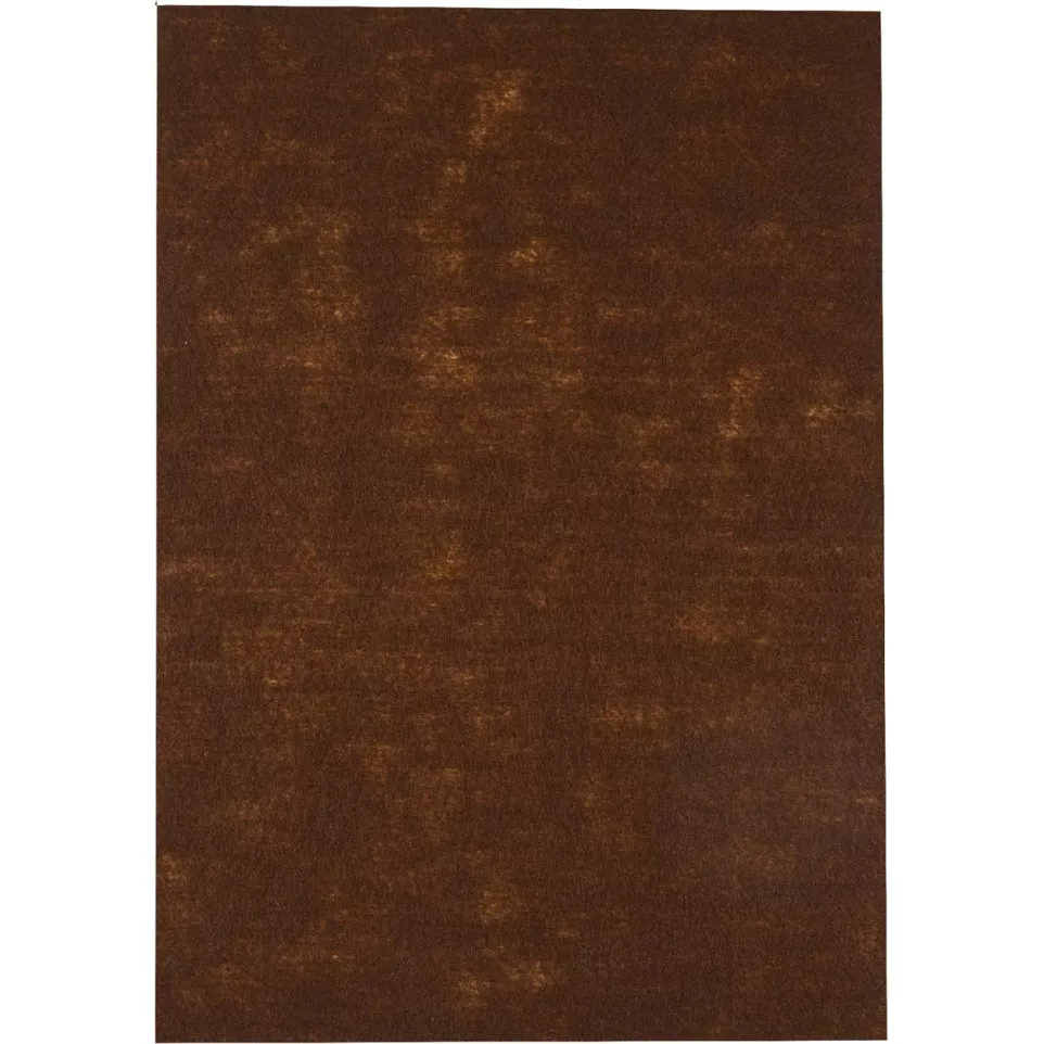Bouhon brown felt paper A4 pack of 10...