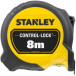 Stanley mètre ruban Control-Lock 8 m x 25 mm