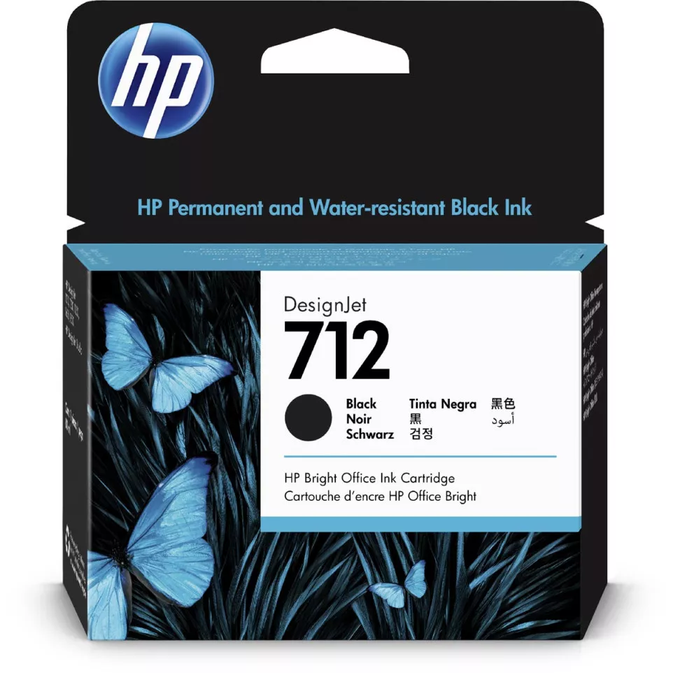 Original HP 712 80ml Black DesignJet...
