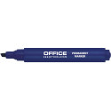 OFFICE products permanent marker 1-5 mm, beitelpunt, blauw